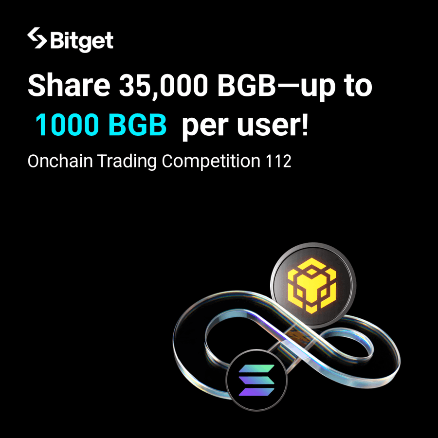 Bitget On-chain: Thưởng 35.000 BGB! Đỉnh Cao Giao Dịch BSC & Solana