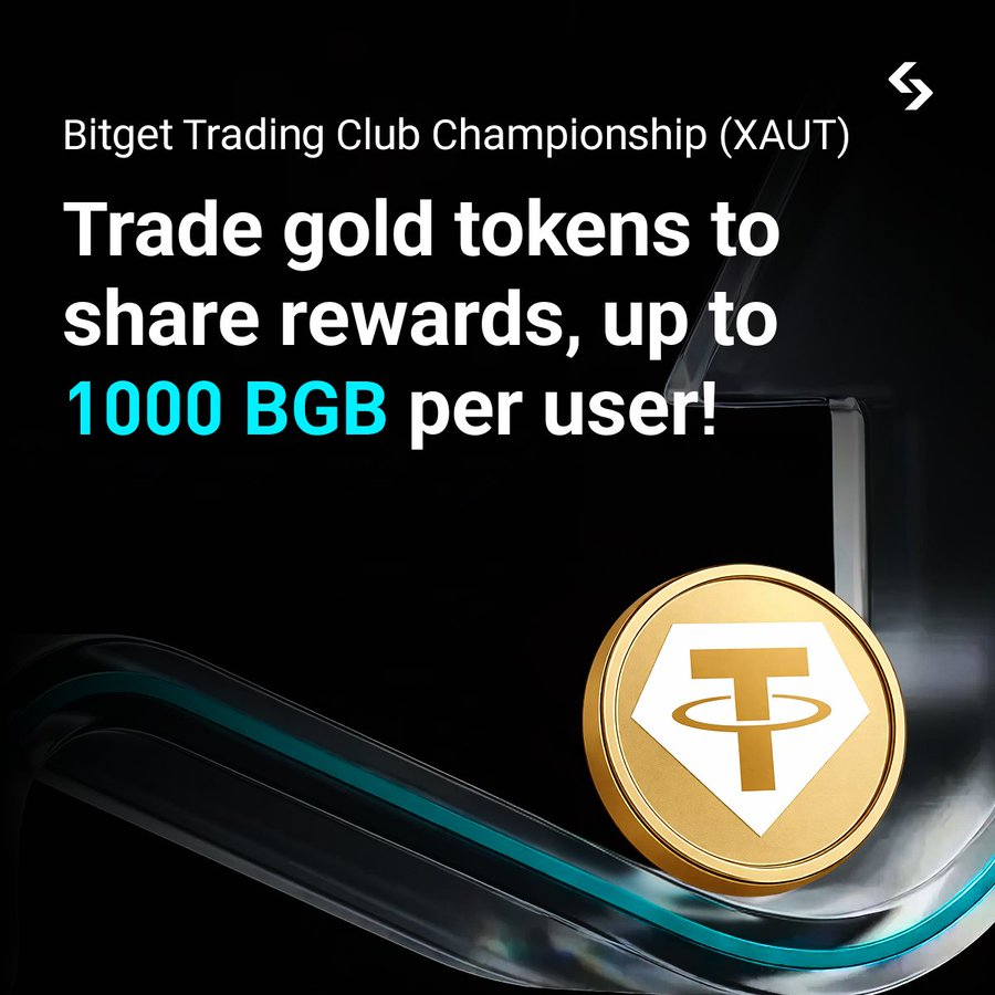 Bitget & Tether: 1 Giải Đấu $XAUT – Đột Phá Vàng Kỹ Thuật Số!