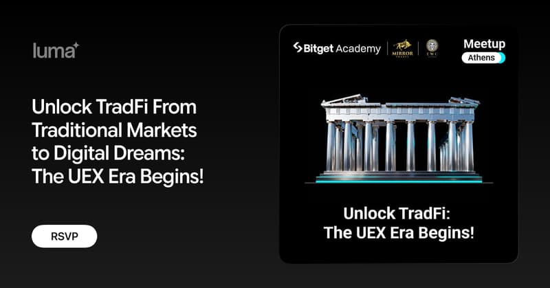 Bitget: Đối Thoại Lịch Sử Về TradFi 2026 Tại Athens | TCTS