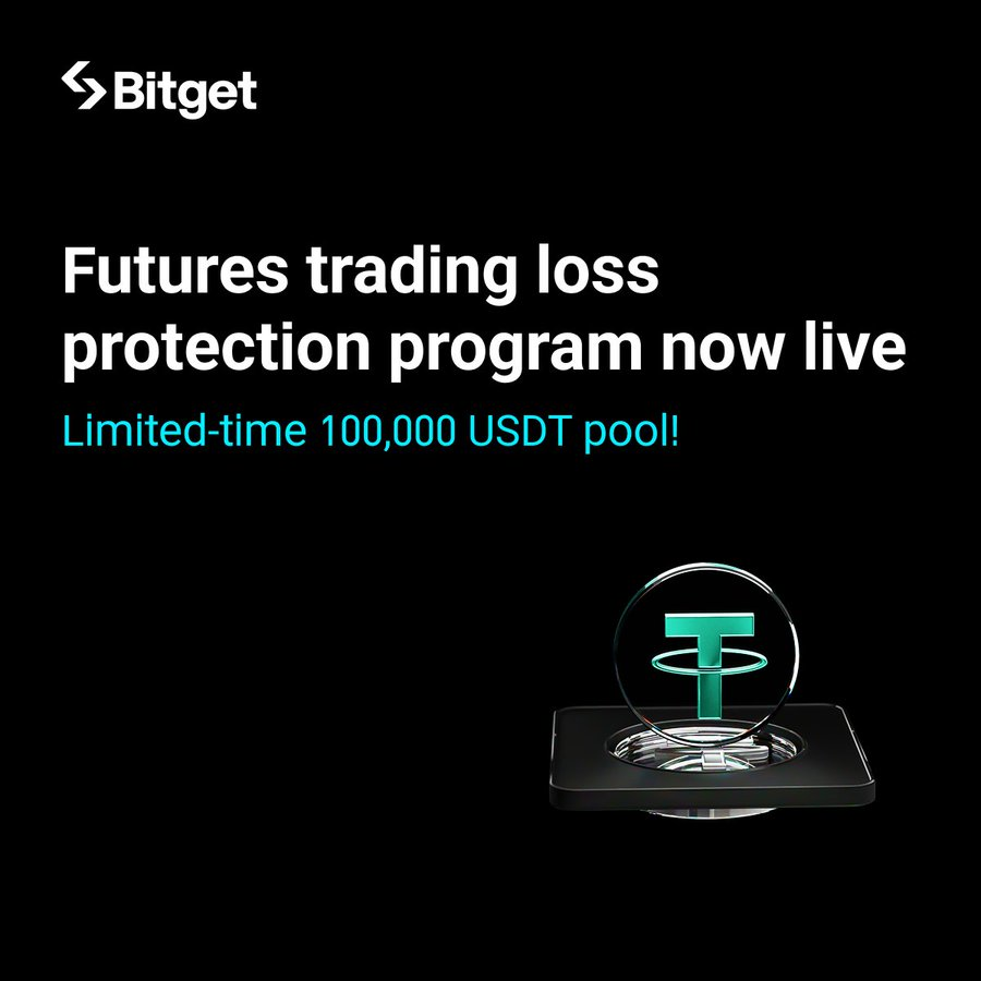 Bitget Tung 100K USDT: Bảo hiểm giao dịch Futures Bitget xóa nỗi sợ thua lỗ