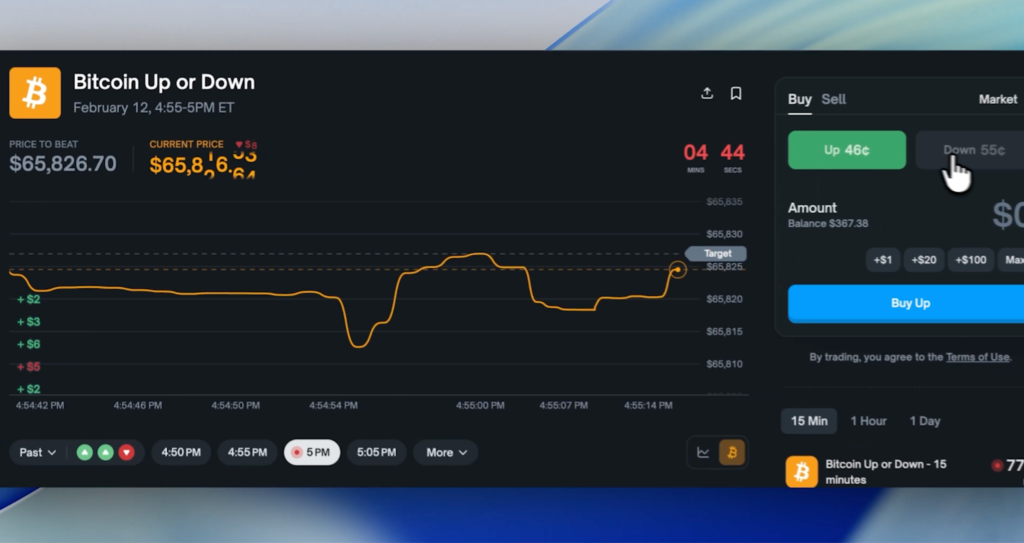 Thị Trường Dự Đoán Bitget Chainlink: Cuộc Chơi Tốc Độ 5 Phút