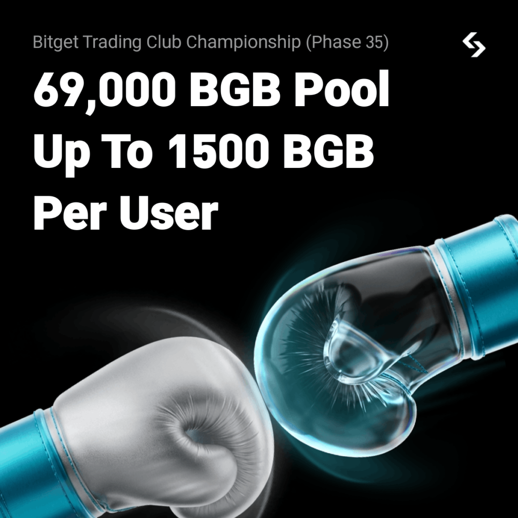 Bitget Trading Club Championship: Nhận thưởng 69,000 BGB