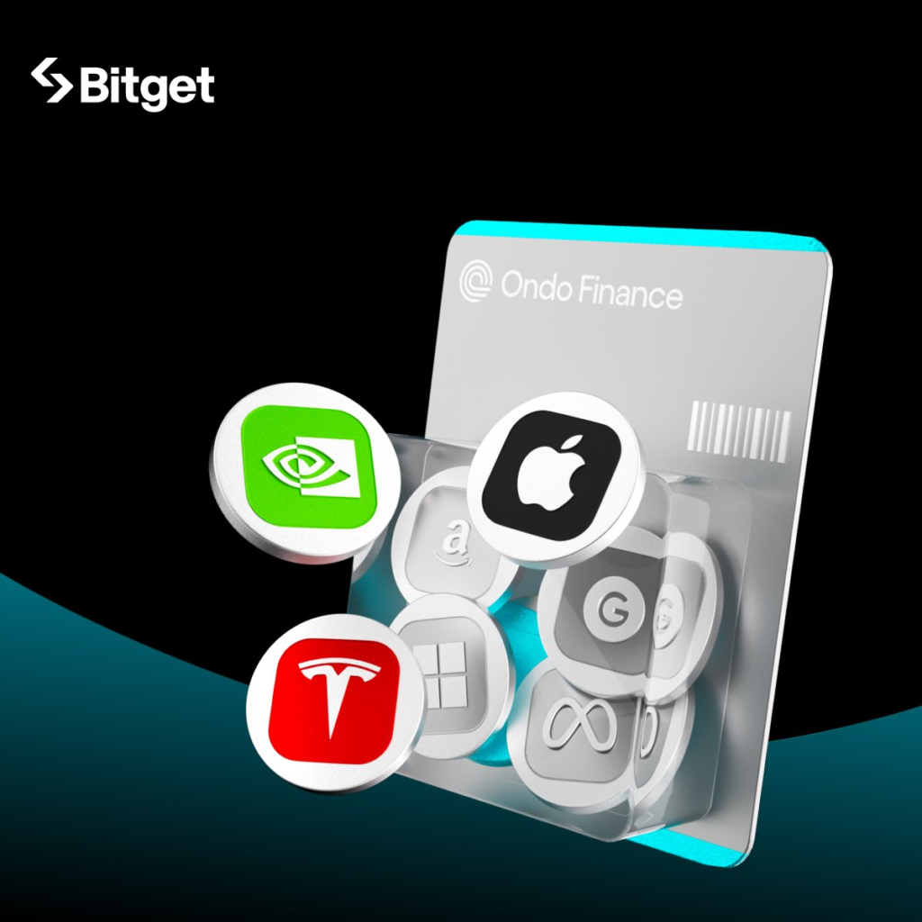 Giao dịch tokenized stocks trên Bitget cùng Ondo Finance