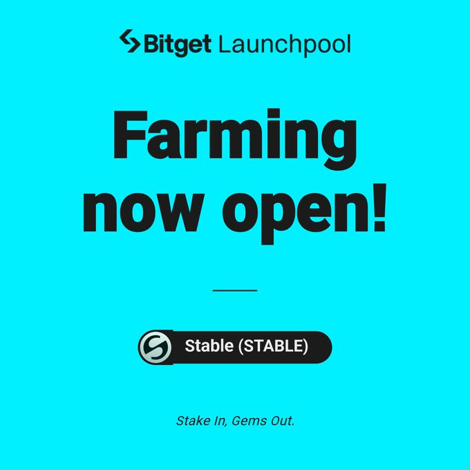 Bitget Launchpool Farming $STABLE: Nhận Ngay 47 Triệu Token Miễn Phí