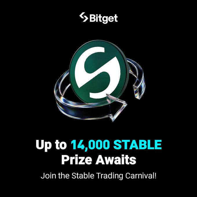 Trading Carnival Bitget: Nhận 14.000 $STABLE khi Giao Dịch Spot