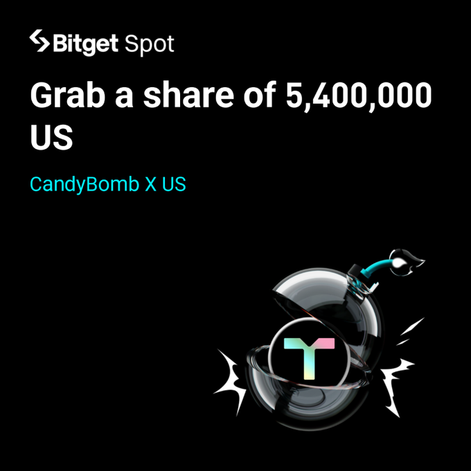 Bitget CandyBomb Tung 5.4 Triệu Token US Từ Talus Network