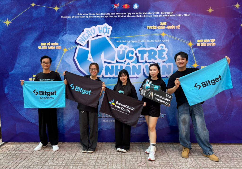 Recap sự kiện Web3 Bitget bùng nổ tại ĐH KHXH&NV