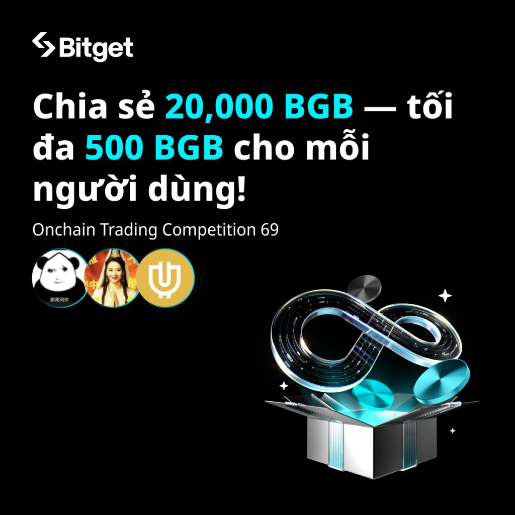 Bitget Onchain Trading Competition 69: Nhận đến 500 BGB