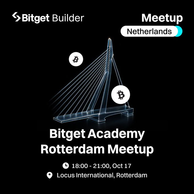 Bitget Academy: Sự Kiện Web3 Đặc Biệt Tại Rotterdam Năm 2025