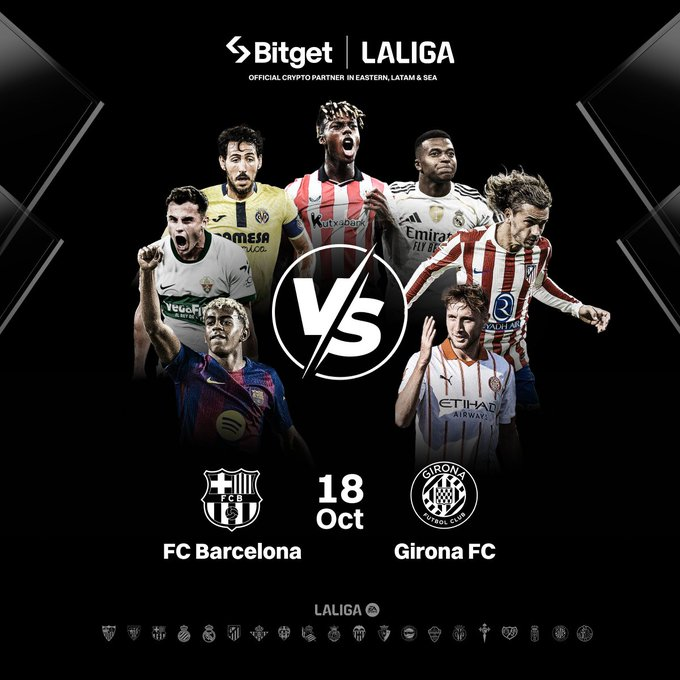 Bitget Đồng Hành Cùng Derby Catalan: 4 Điểm Nhấn Trận Barca vs Girona