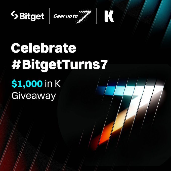 Bitget kỷ niệm 7 năm: Giveaway $1,000K cùng Sidekick Labs