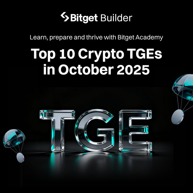 Top 10 Dự Án TGE Tiềm Năng Tháng 10/2025 Từ Bitget Academy