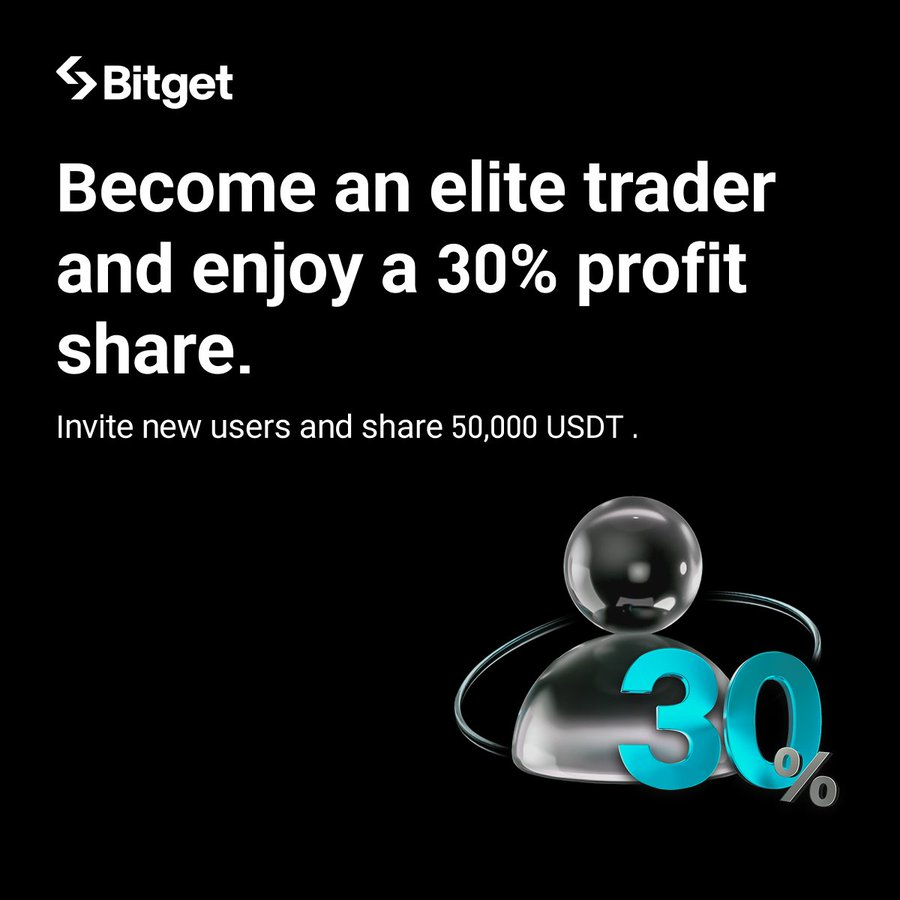 Ryan Lee (Bitget): Elite Trader Nhận Chia Sẻ Lợi Nhuận 30%
