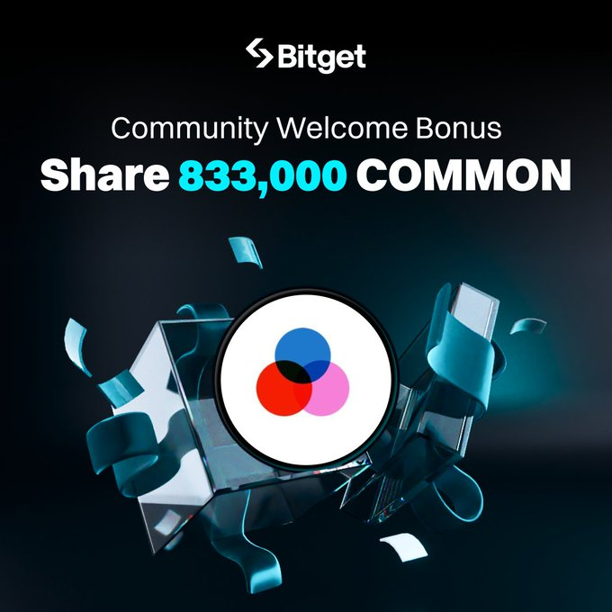 Bitget Common.xyz Hợp Tác: Nhận 833,000 COMMON Cực Hấp Dẫn