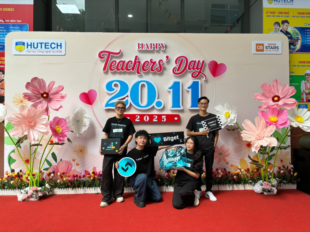 Bitget Tri Ân HUTECH 20/11: Cam Kết Giáo Dục Blockchain Tại Việt Nam