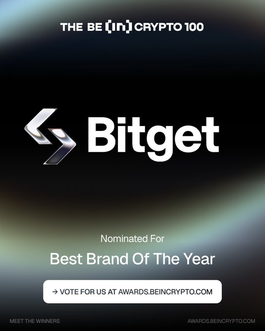 Bitget Được Đề Cử 'Thương Hiệu Của Năm' & 'Sàn CEX Tốt Nhất' Tại BeInCrypto Awards 2025