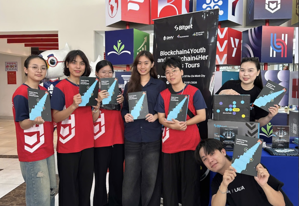 Recap sự kiện Bitget Campus Tour bùng nổ tại ĐH Hùng Vương