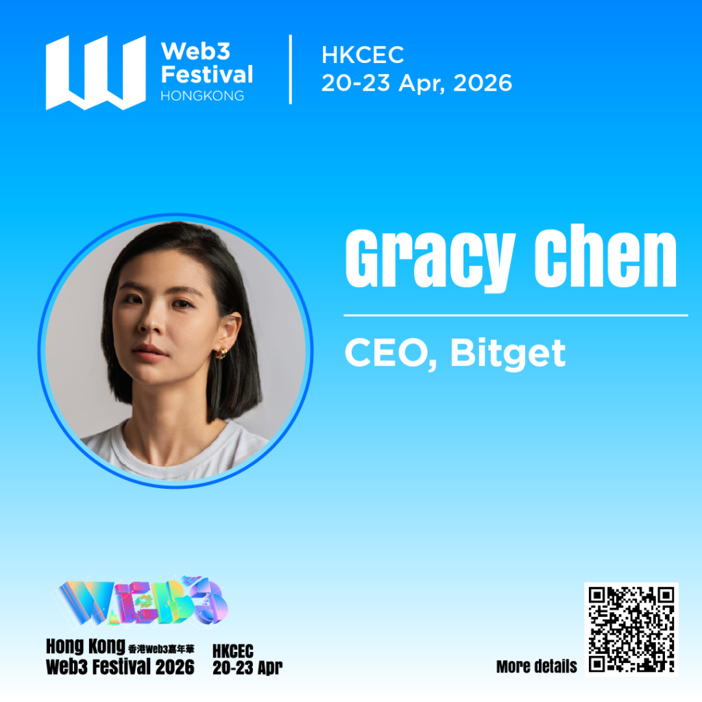 CEO Gracy Chen Bitget Chia Sẻ Tại Web3 Festival Hong Kong
