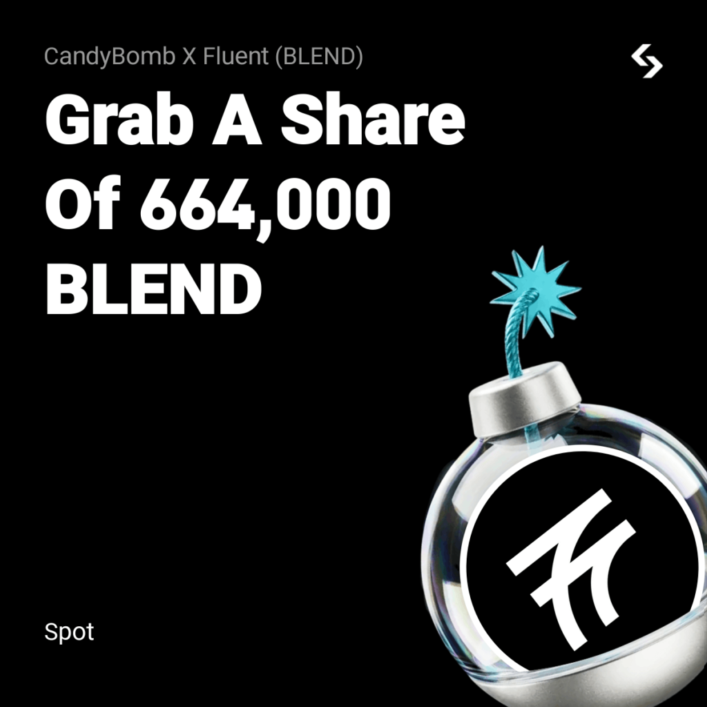 Bitget CandyBomb BLEND: Nhận airdrop 664.000 BLEND tại Bitget