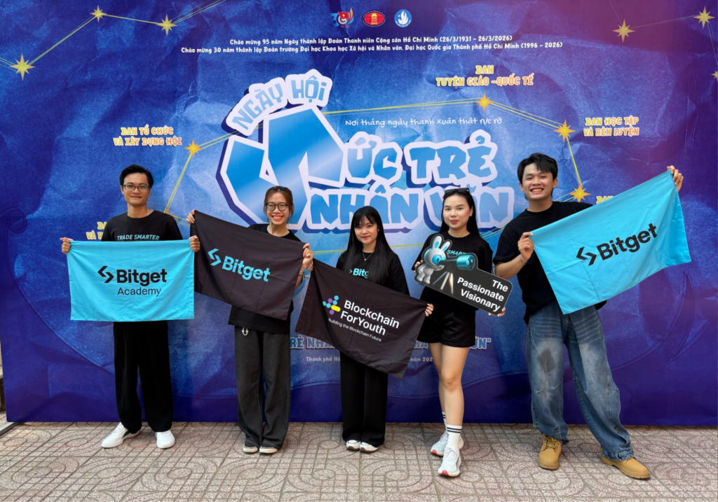 Recap sự kiện Web3 Bitget bùng nổ tại ĐH KHXH&NV