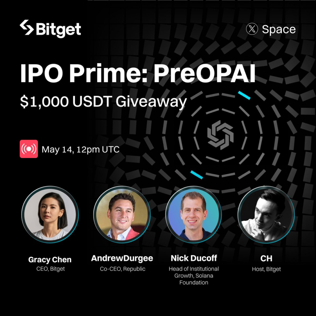 Sự kiện IPO Prime OpenAI: Thảo luận chuyên sâu cùng Bitget