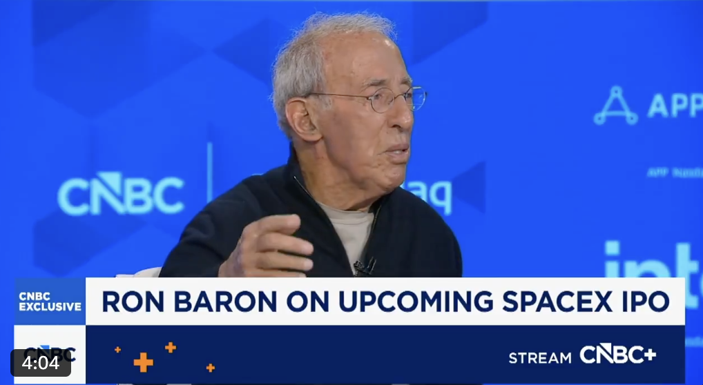 Dự đoán của tỷ phú Ron Baron: SpaceX 10 nghìn tỷ USD và cơ hội