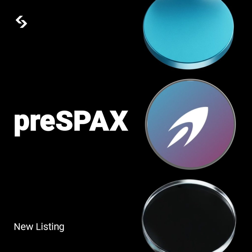 Giao dịch preSPAX chính thức mở cửa trên Bitget Spot