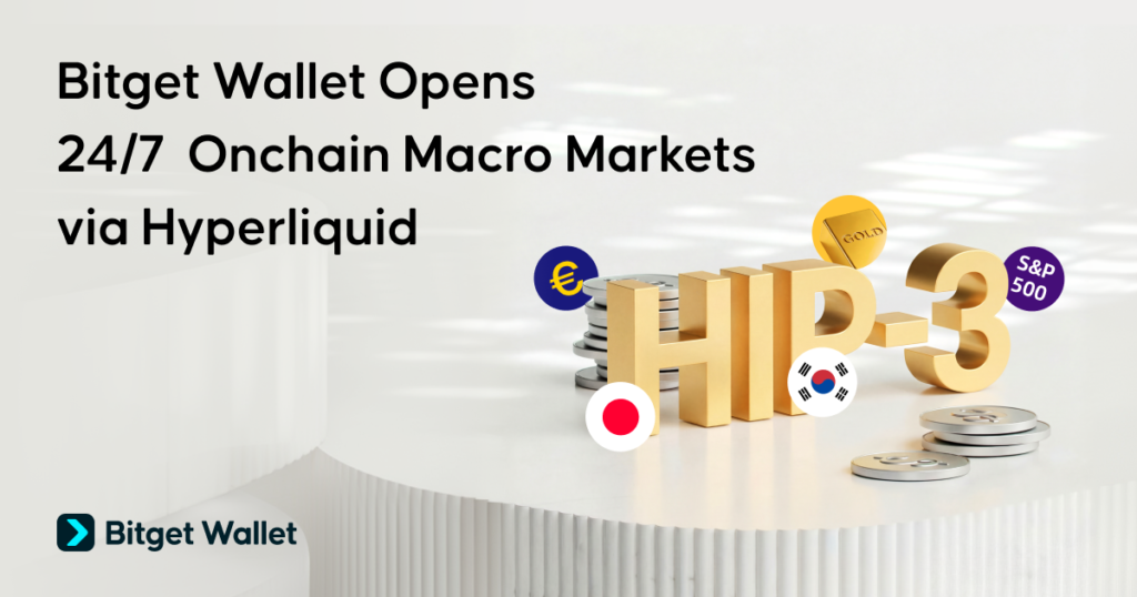 Bitget Wallet HIP-3: Mở Cửa Thị Trường Macro Onchain 24/7