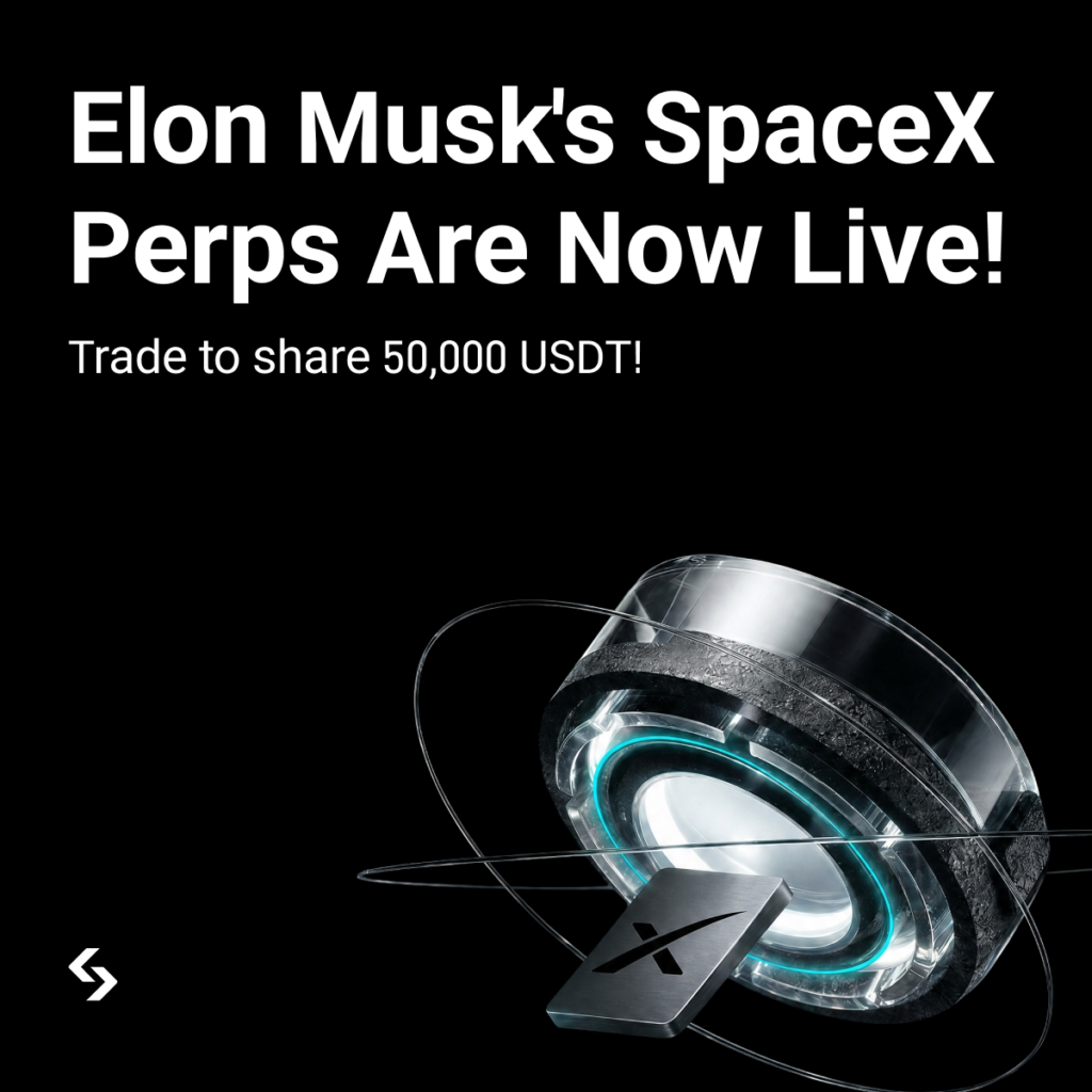 Giao dịch SPCXUSDT perpetual: Nhận 50.000 USDT trên Bitget