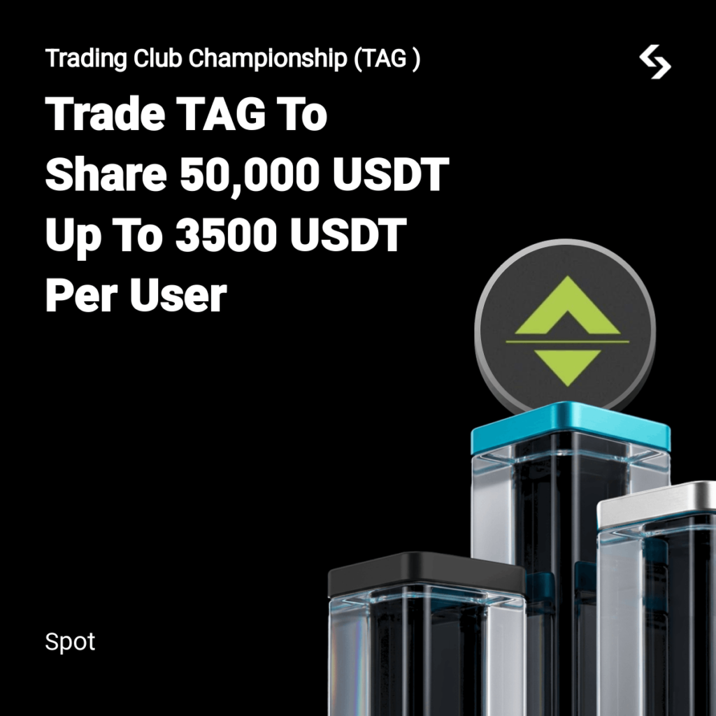 Giao dịch TaggerAI TAG: Săn 50.000 USDT Tại Bitget Trading Club